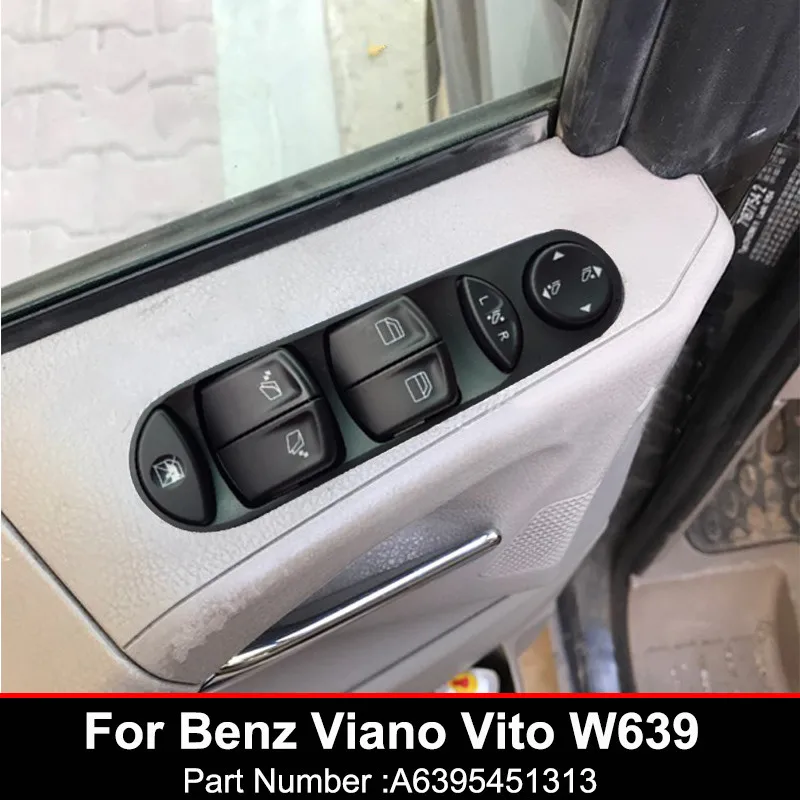 Электрический переключатель окон Главный управления окошком для Mercedes-Benz Viano Wieland