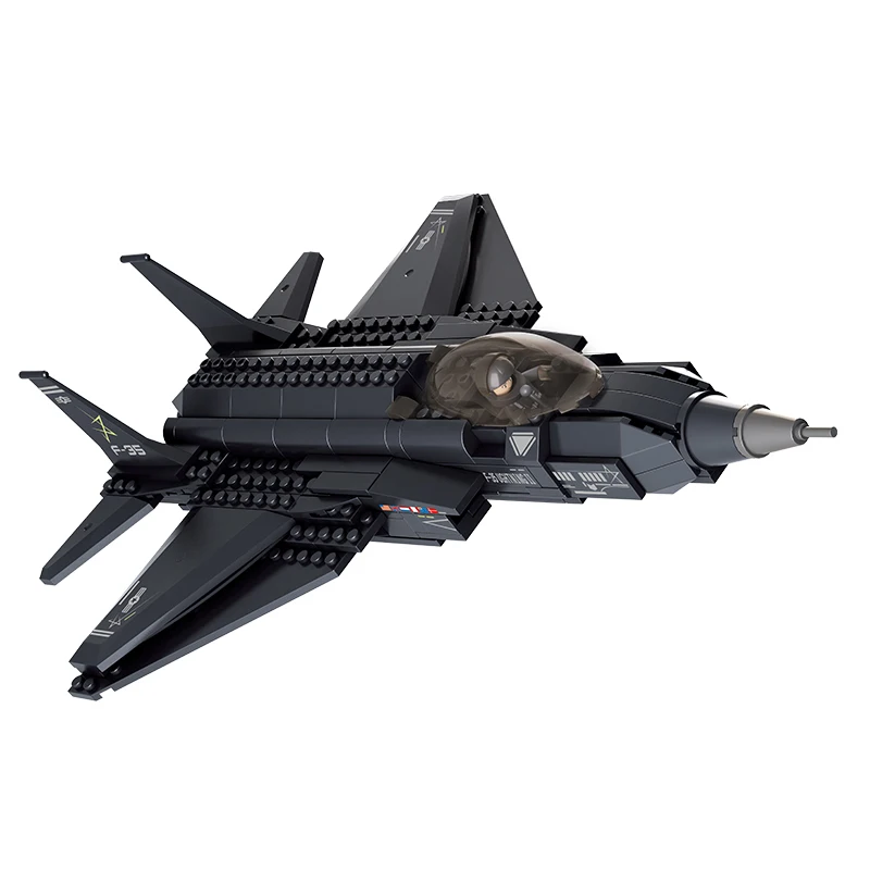 Модель S совместимая с B0510 252 шт. F-35 модели бойцов молнии строительные наборы блоки