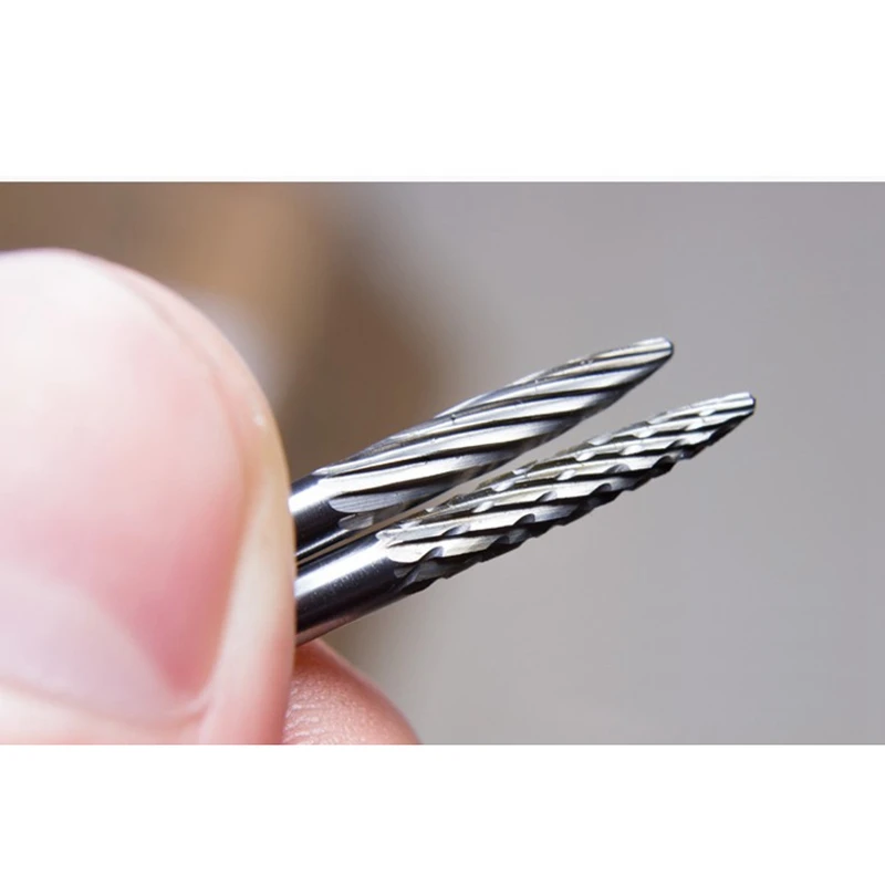 20 шт. 3 мм хвостовик Вольфрамовая сталь твердосплавные роторные напильники