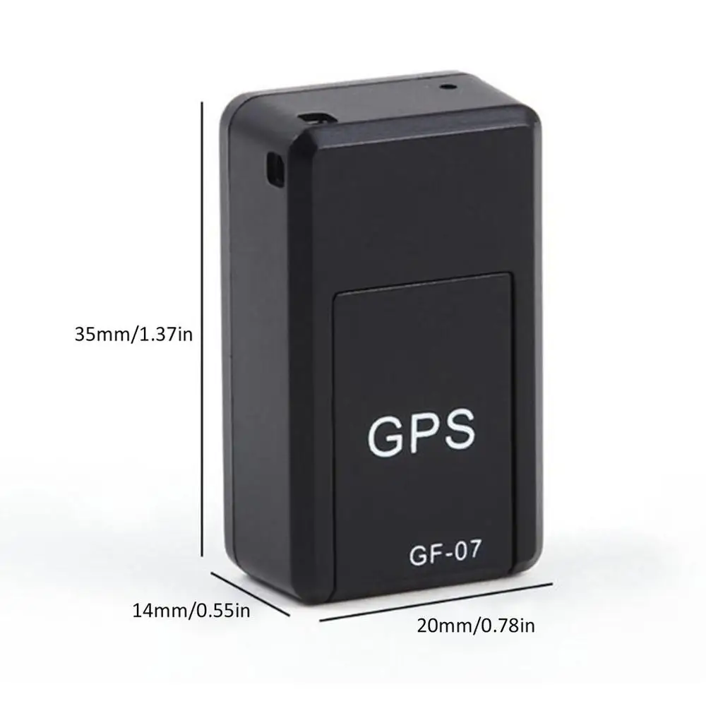 Магнитный мини-автомобильный трекер GF07 2G GPS-локатор в реальном времени для