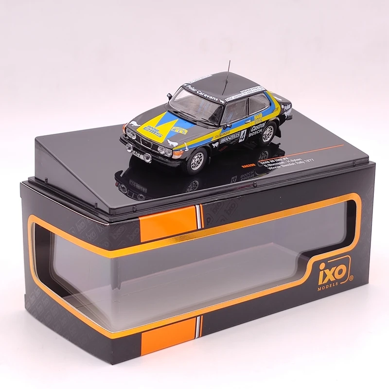 IXO для SAAB 99 EMS #4 S.Blomqvist-H.Sylvan Winner шведский ралли 1977 RAC299 литые модели автомобилей