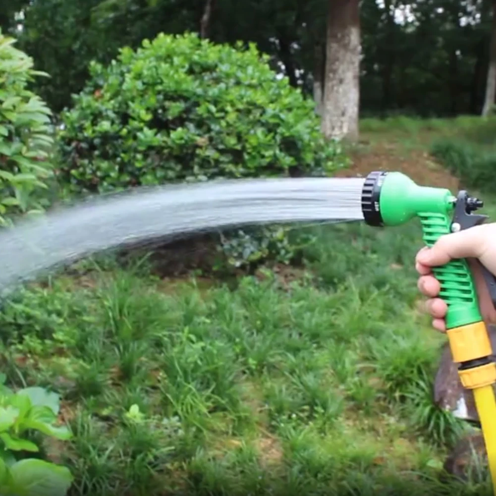 

Garden Water Spray Lawn Sprinkler Car Wash Water Gun Ajustable Hose Nozzles 7 Pattern High Pressure Power Washer