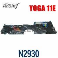 laptop motherboard for lenovo thinkpad yoga 11e core sr1w3 celeron n2930 mainboard 00hw155 00hw1 da0li5mb6h0 tested 100