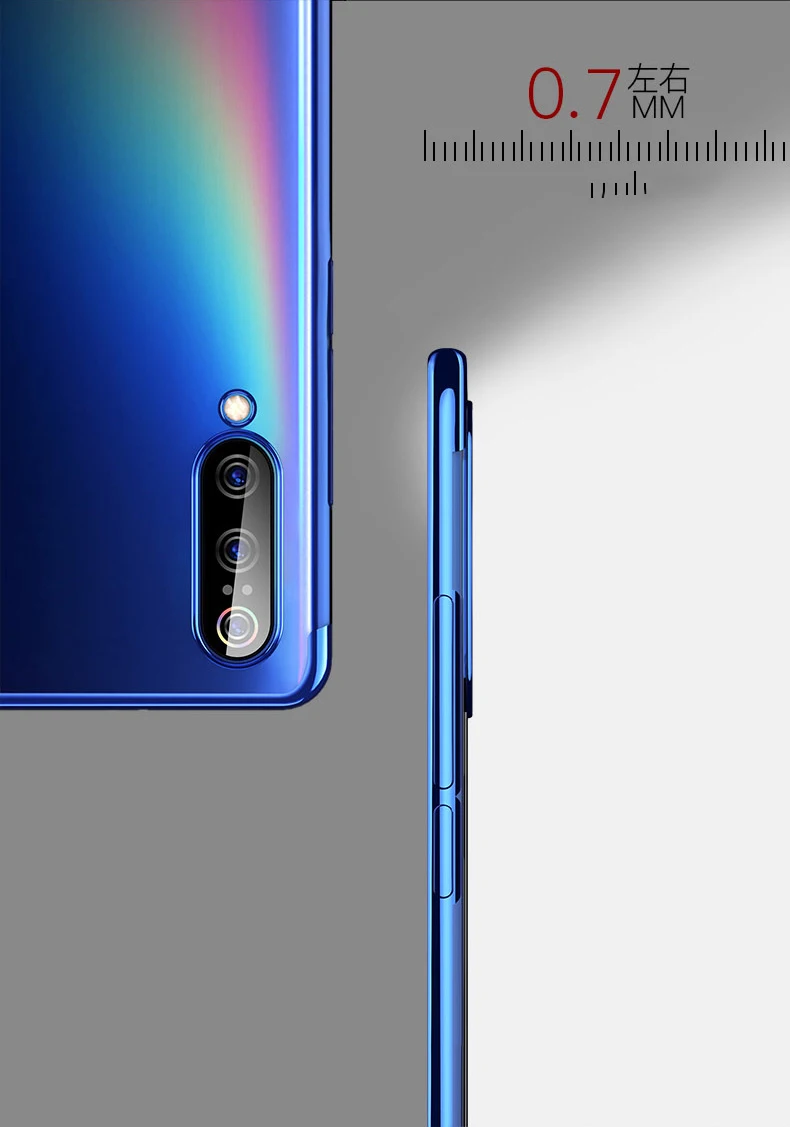 Чехол для Xiaomi Mi 9 9T Pro Lite Mi A1 A2 A3 Lite Прозрачный Бампер RedMi Note 8T 8 8A 7 7A K20 TPU Силиконовый противоударный чехол