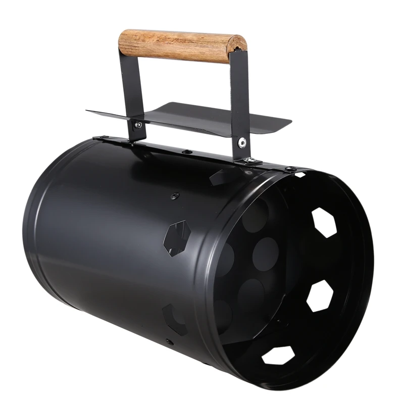 Уголь дымоход стартер барбекю зажигалка древесный уголь гриль пожарный для