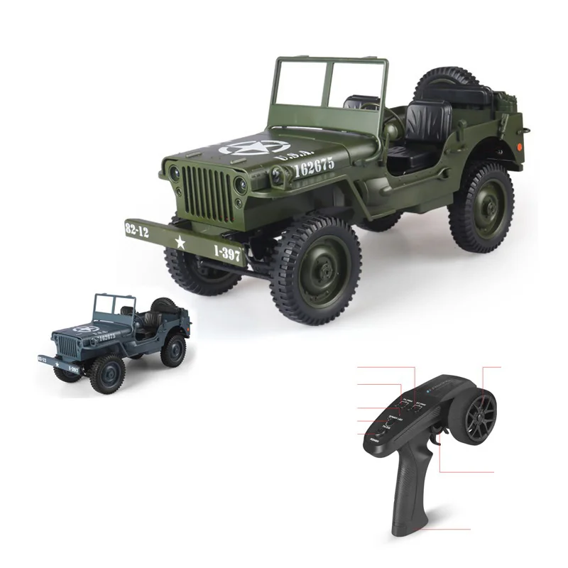 

for C606 1/10 RC Car 2.4G 4WD Remote Control Car Toys Four-Wheel Drive Off-Road Climbing Car Diecast Cars Willis Vehicle Toy Kid