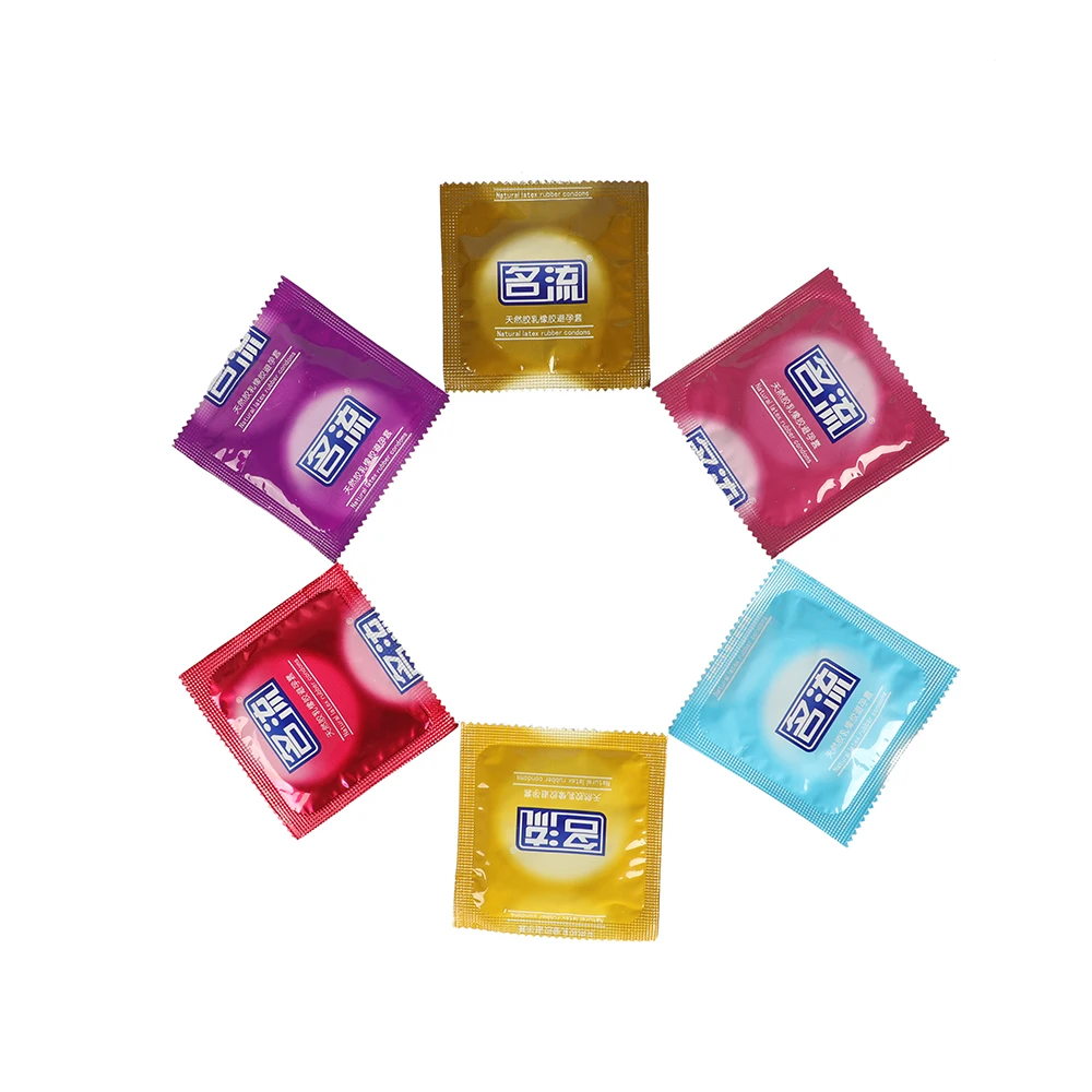 Горячая Распродажа 10 шт. качественные секс товары 6 видов натуральные латексные