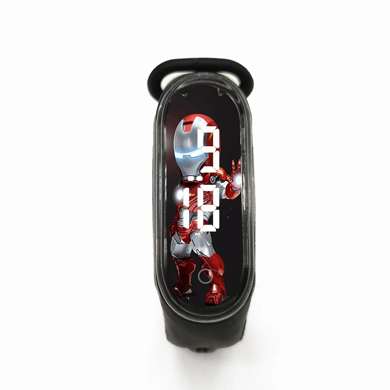 

Cartoon Bracelet White Light LED Children Watches Girls Cartoon Super Hero Electronic Clock kids Watch Boys Gift reloj infantil