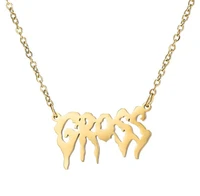 asjerlya fashion gothic initial necklace choker punk hip pop irregular words angel letter necklaces for women men rock gift