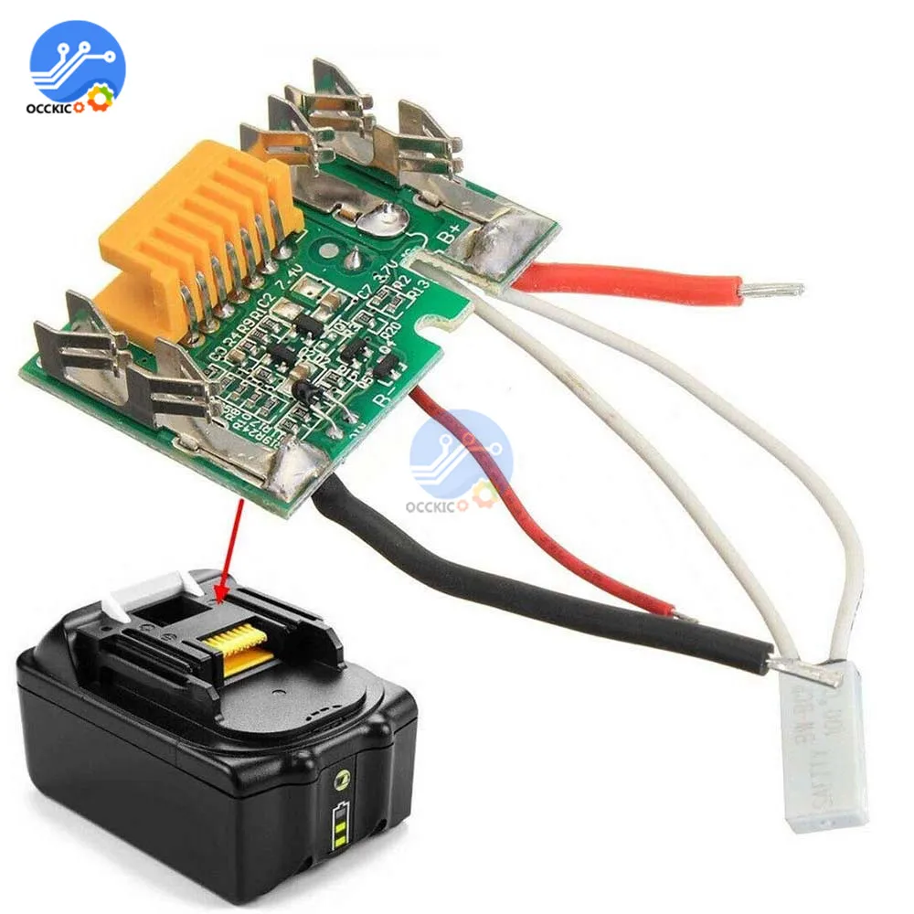 BMS 18V 3.0Ah 6A литий Батарея Зарядное Устройство Защиты доска BL1830 BL1815 BL1845 BL1860 LXT400