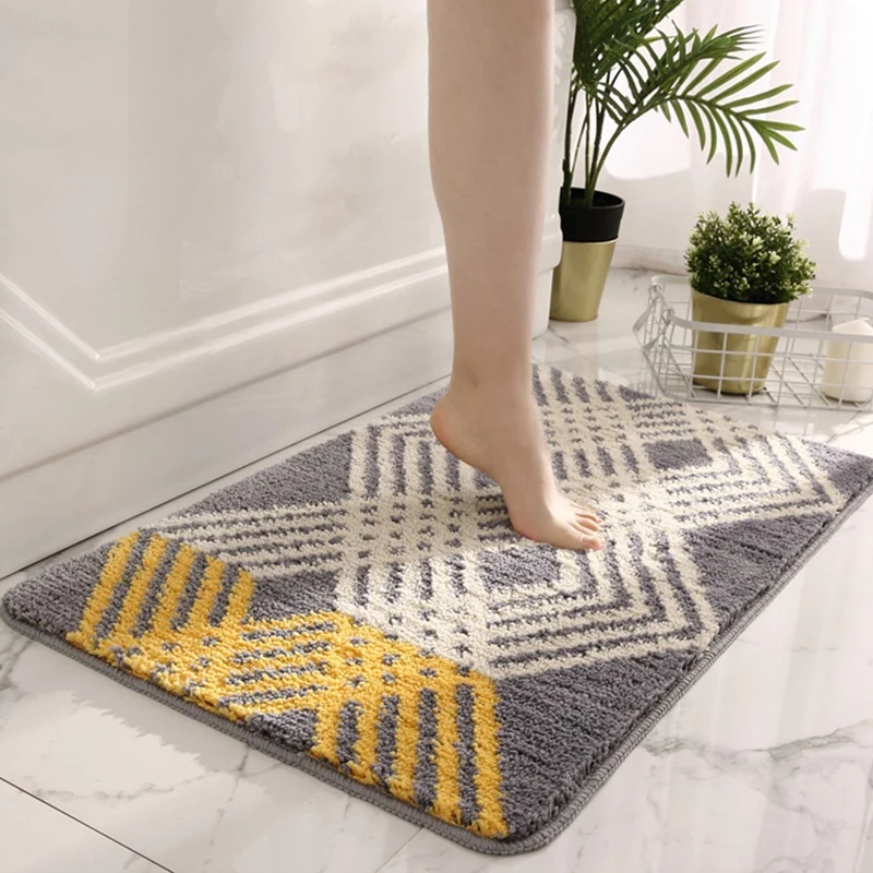 

Ultra Soft Bath Mat, 20X32in Non Slip Bathroom Mat, Bathtub Mat Shower Rugs Door Mats Kitchen Rugs Machine Washable