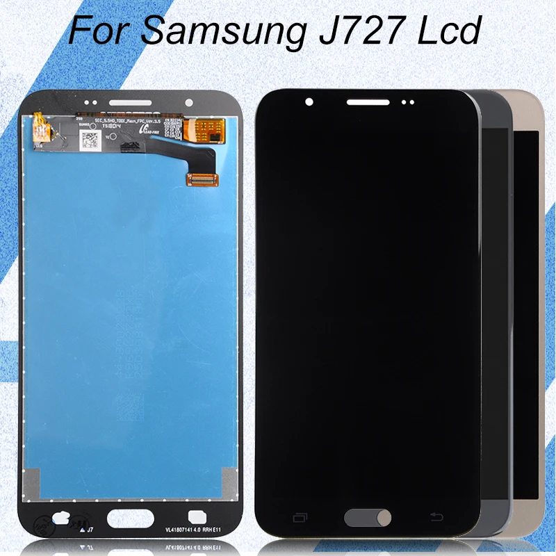 

Catteny J7 V Display For Samsung Galaxy J727 Lcd Touch Panel Screen Digitizer J727A J727P J727V Assembly Free Shipping