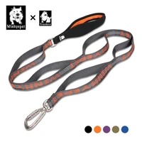 truelove dog leads pet leashes durable reflective running nylon dog pet leash multi handle adjustable training leash for dogs