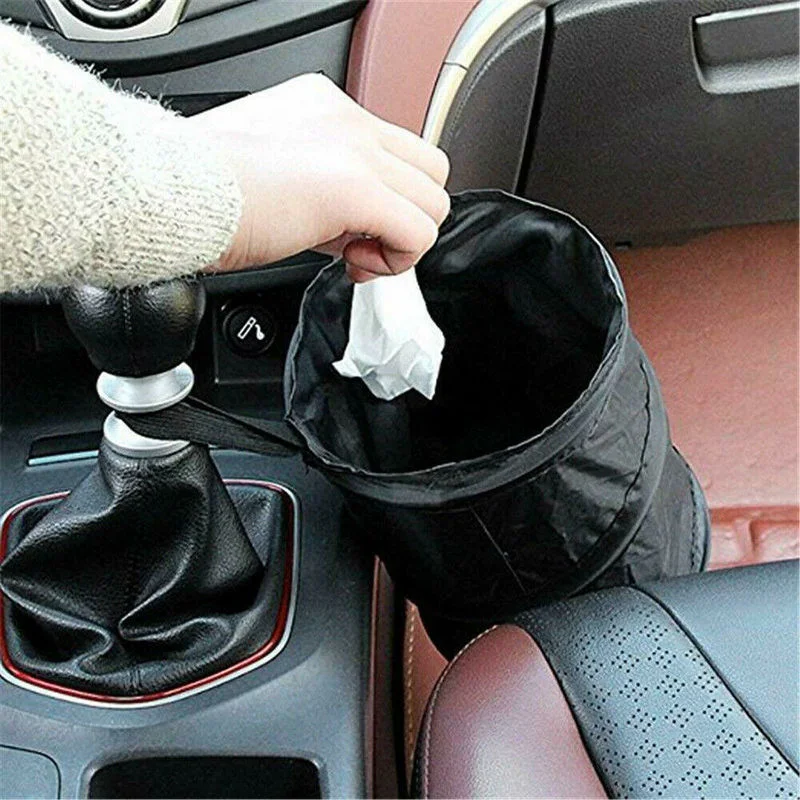 Pаспродажа Портативный автомобильный контейнер для мусора, складной водонепроницаемый контейнер для мусора
