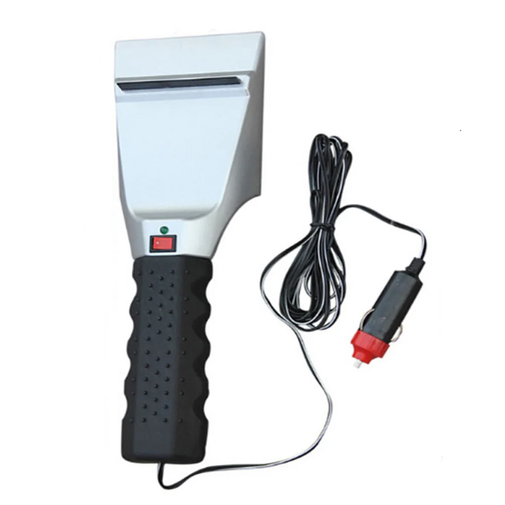 

12V Car Ice Scraper Windshield Glass Defrost Clean Tools Car Electric Heated Snow Removal Electric Snow Shovel Car Accessories