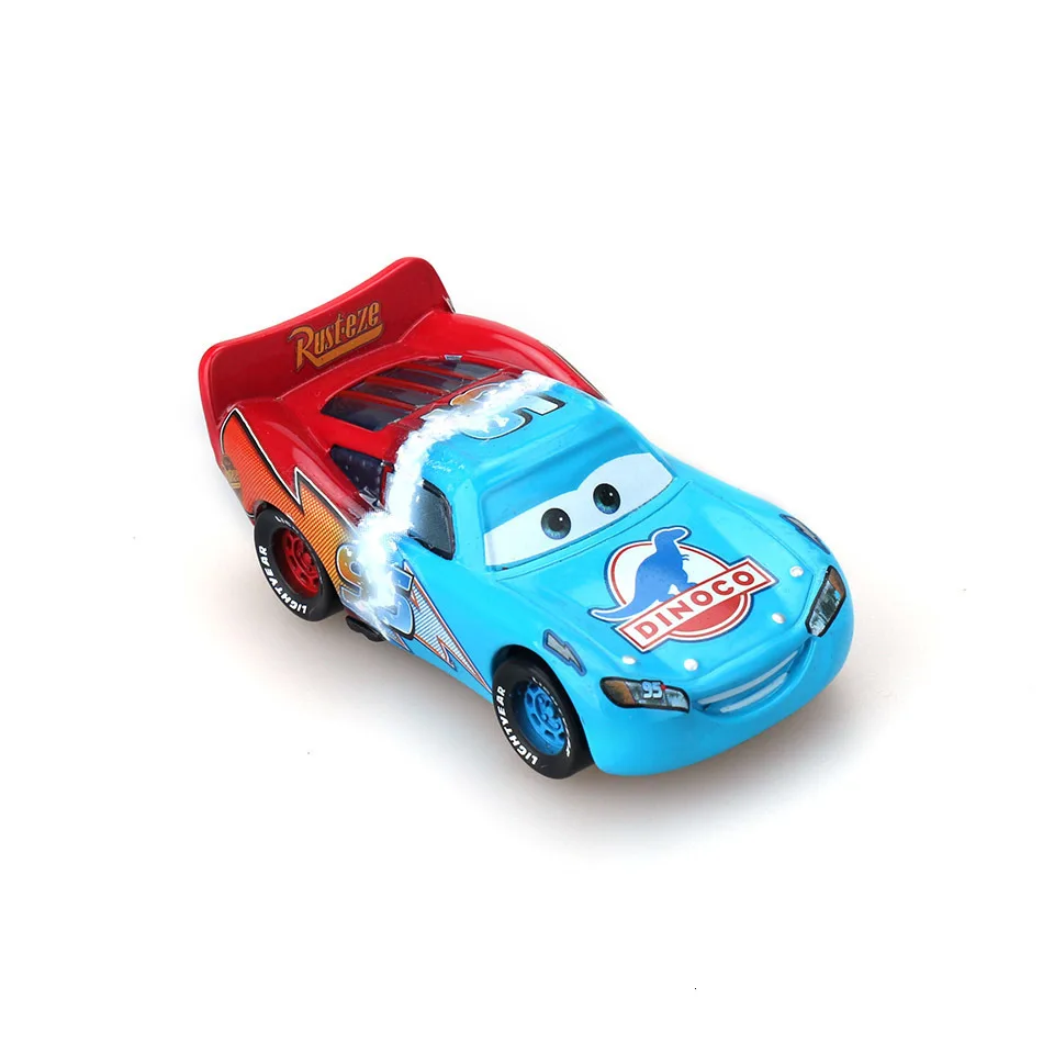Disney Pixar Cars 2 3 Lightning 40 стиль Mcqueen Mater Jackson Storm Ramirez 1:55 литой автомобиль металлический сплав мальчик детские игрушки подарок
