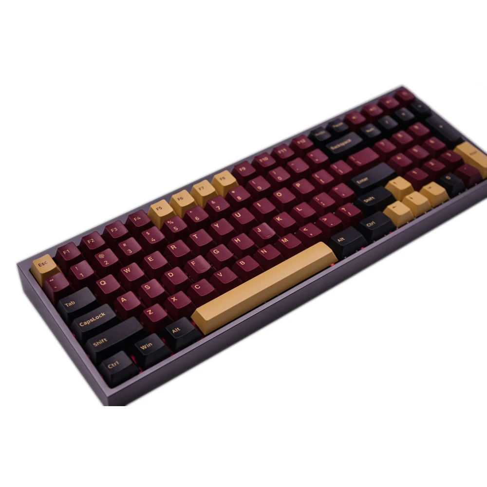 G MKY красный самурайский 160 ключей Вишневый профиль Keycap двойной выстрел толстые PBT