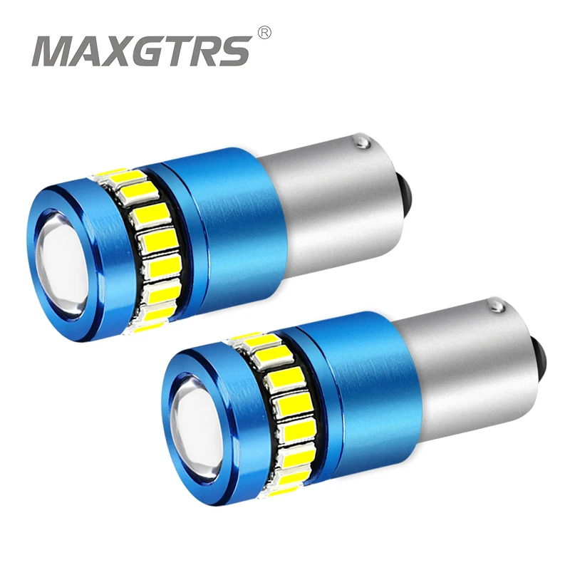 2x BA9S BAX9S BAY9S светодиодный автомобильная лампа авто T4W Клин W5W Canbus 3030 чип
