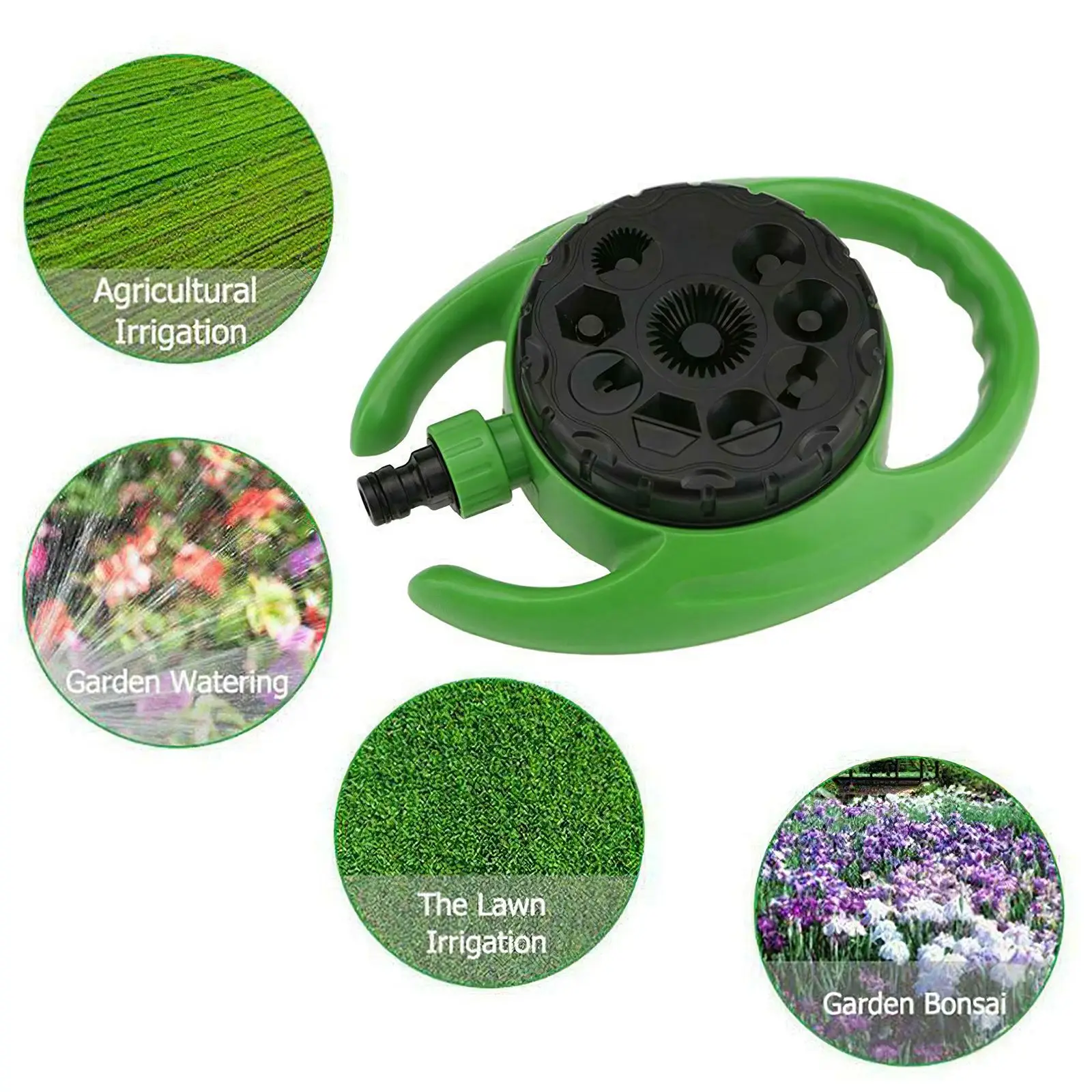 

9 Function Lawn Sprinkler Automatic Garden Irrigation System Practical Lawn Water Shower Easy Use Watering Tool Water Sprinkler