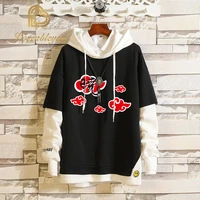 2021 new sale double color hoodie fashion akatsuki print pullover sweatshirt xs 4xl large size anime men women hoodies