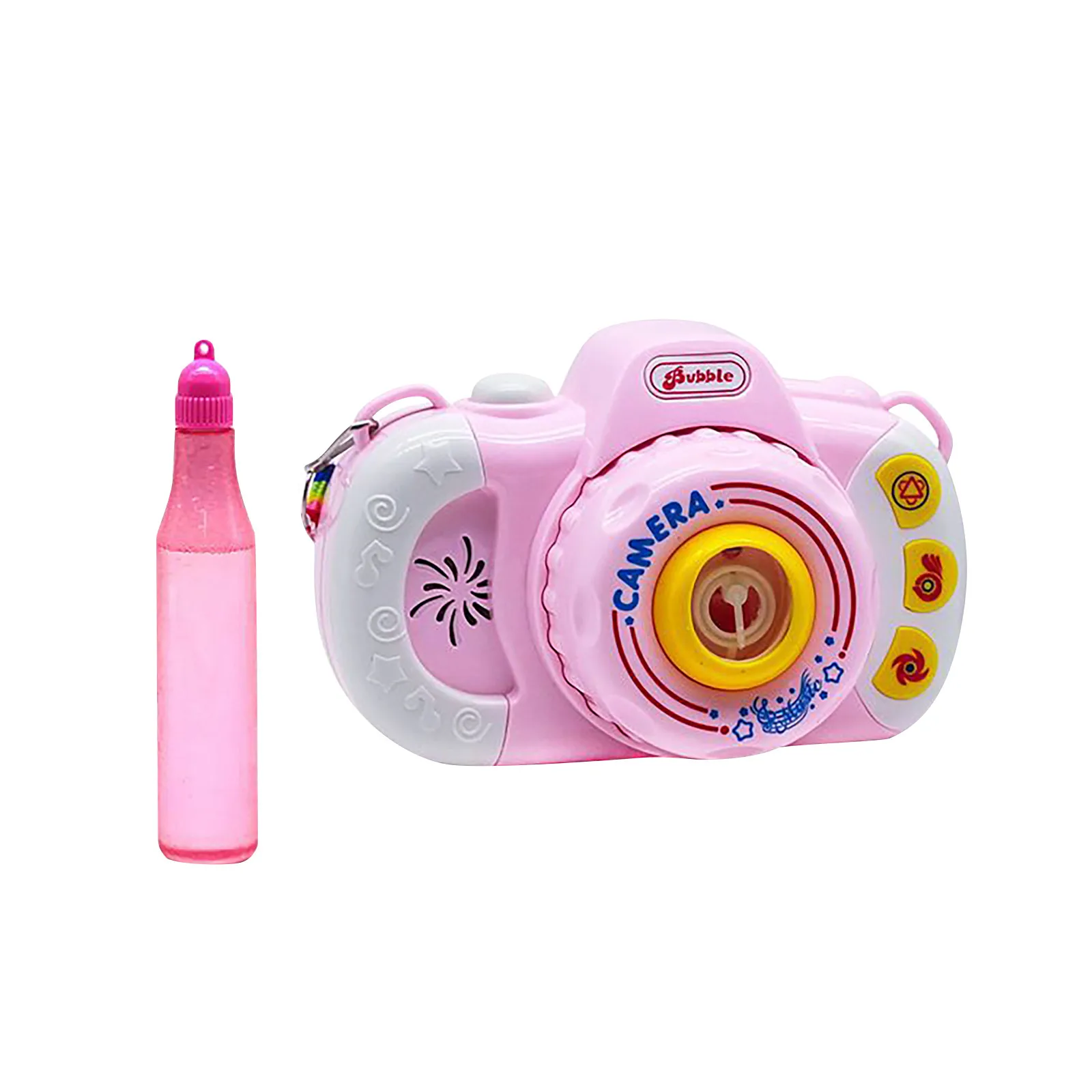 

Children Music Camera Bubble Toys Automatic Bubble Blower Machine Toy (125Ml) Boy Bubbles for Kid Bubbles for Kids Toys Wholesal