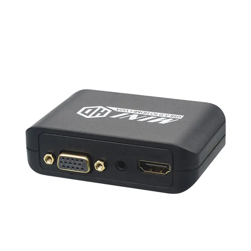 BEESCLOVER USB3.0 к HDMI + VGA адаптер для MAC и Windows открытый горшок набор Apple системы USB 2 0 3