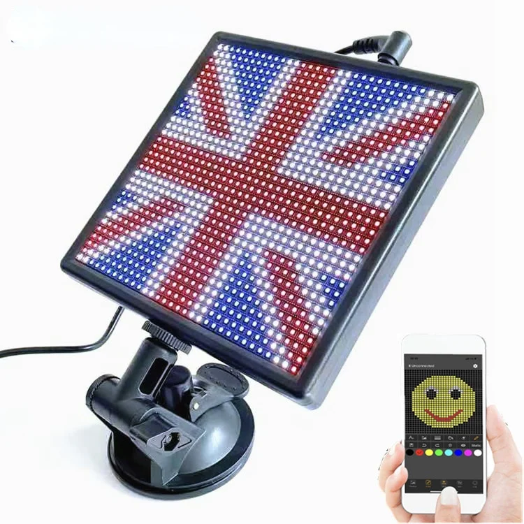 

Новая Бесшумная Светодиодная панель с RGB-подсветкой, программируемая по приложению матрица 32x32 для подачи анимации, выражения улыбки, свето...