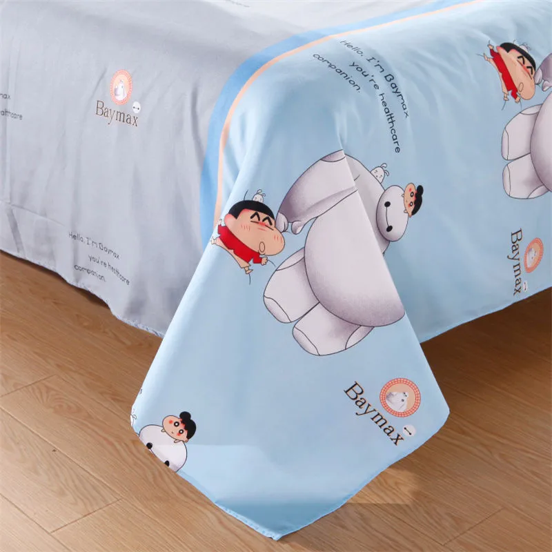 Набор постельного белья для домашнего текстиля с изображением героев