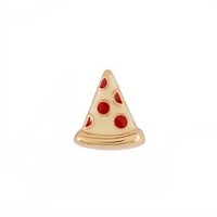 10pcs pizza custom floating charms for glass living locket necklace watches