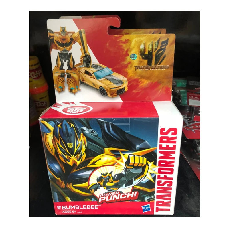 Робот-трансформер Hasbro игрушечная машинка Бамблби Оптимус Прайм собака Автобот