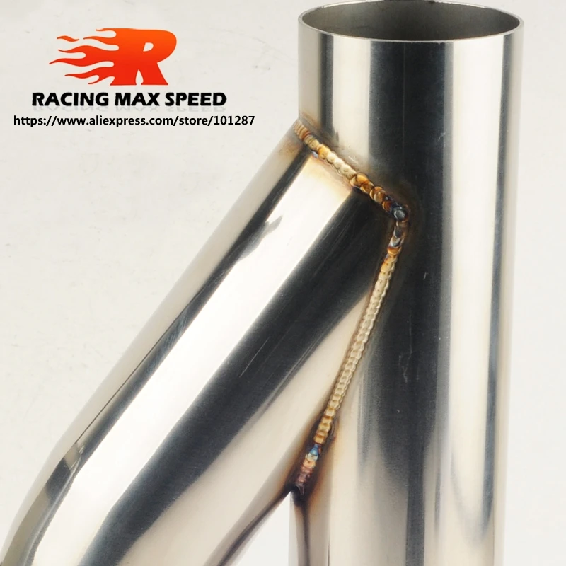 Автомобильный ВЫРЕЗ Y образной трубы из нержавеющей стали 1 фрикцион 2