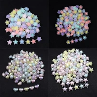 20 80pcs 12mm transparent frosted matting acrylic flower beads loose spacer beads for jewelry making diy handmade accessories