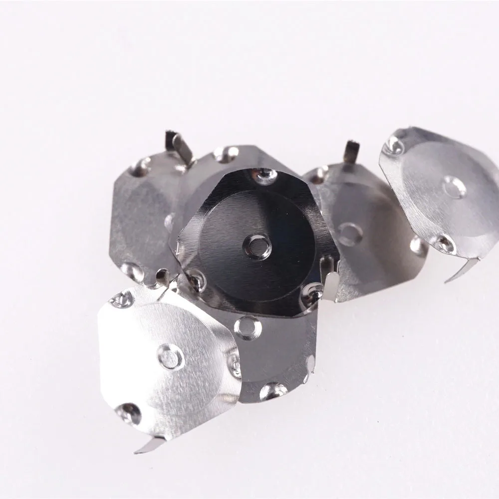 1000 шт. треугольные тактильные металлические куполообразные 2 ножки диаметром 9 0