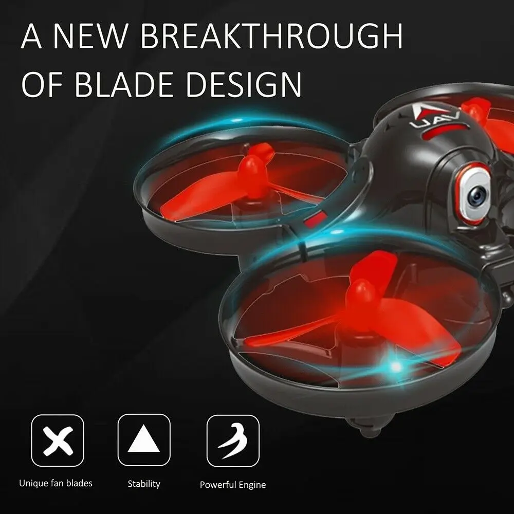 Foldable RC Drone 2.4G Model Mini Quadcopter Altitude Hold Helicopter Remote Control Aircraft Toys for Kids Gift | Игрушки и хобби