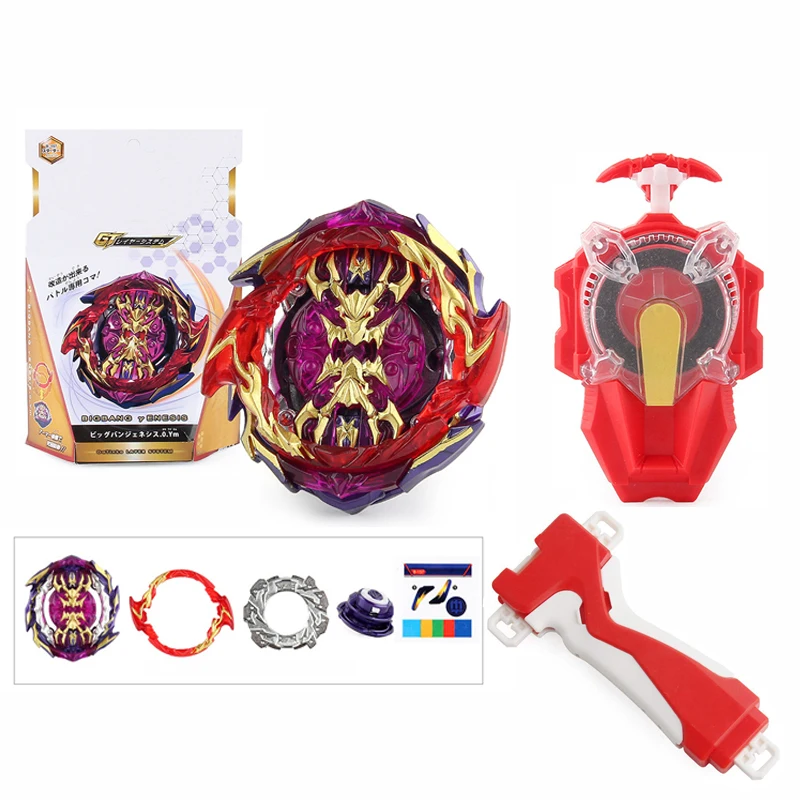

Toupie Beyblades GT B157 Sparking Launcher Metal Fusion Antenna with Handlebar Alloy Assemble Gyro Gift Toys for Children