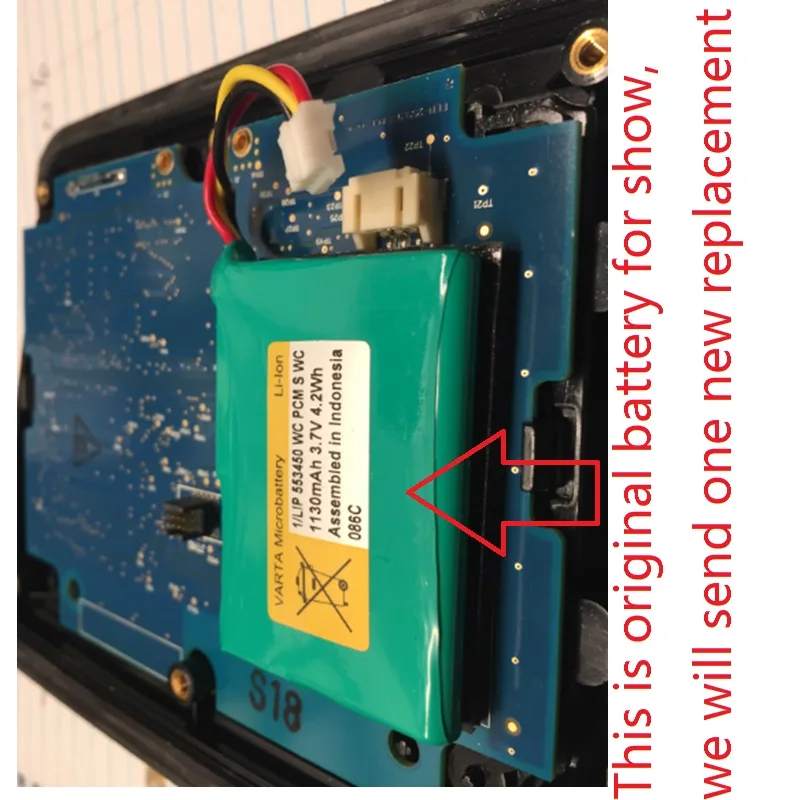 Аккумулятор для Varta 1/LIP 553450 Remote New Li-po Polymer перезаряжаемый аккумулятор Pack Замена 3 7