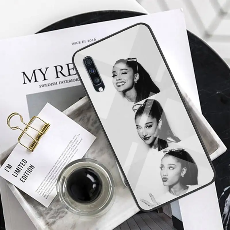 

Ariana Grande Fashion Glass Phone Case Coque Fundas for Xiaomi Redmi Note 7 5 4 6 6A Mi 8SE 8 6 Lite Mix 2 2s Note 3 Cover
