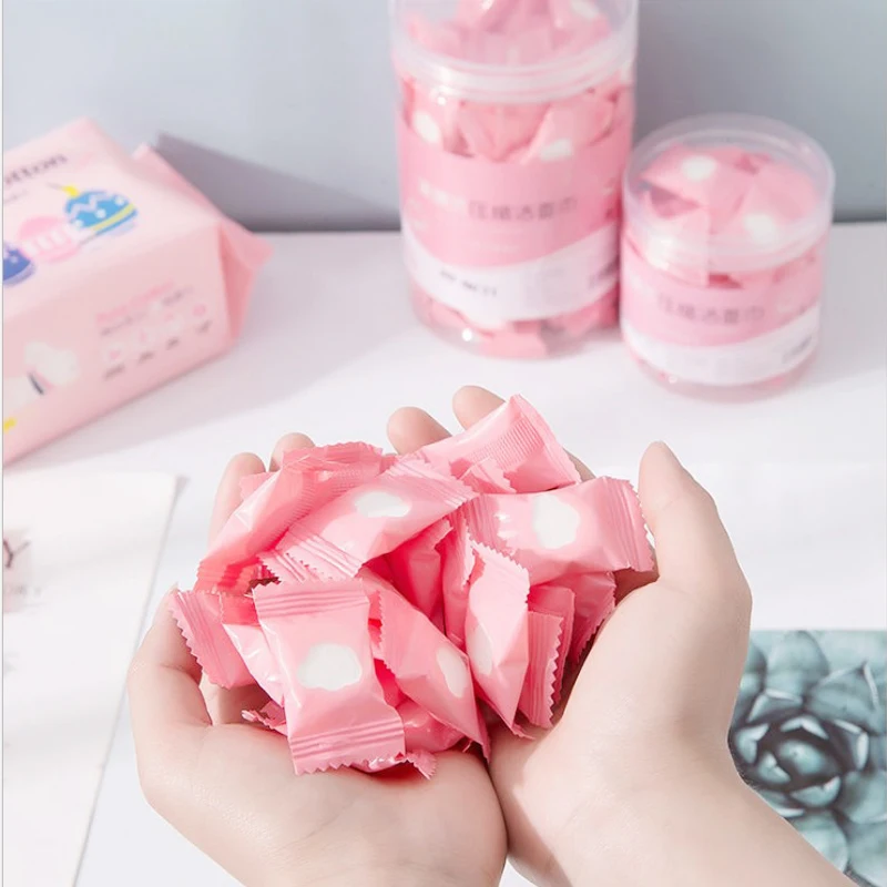 10 100 шт. портативное Хлопковое полотенце для путешествий|Полотенца лица| |