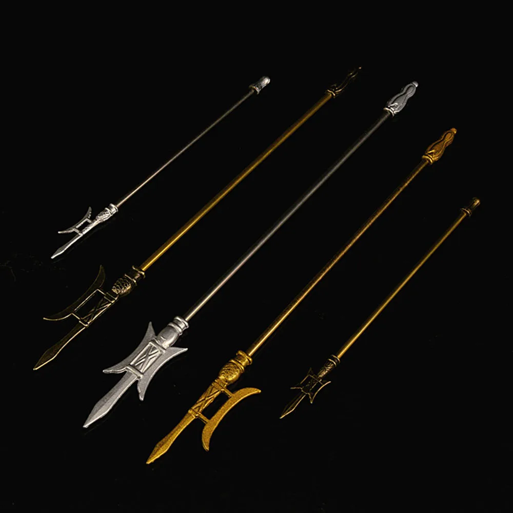 1/12 весы оружие солдаты древних синий дракон и меч Луны модель для 6 дюймов фигурка