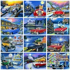 Полноразмерная Бриллиантовая вышивка 5D в виде кошки