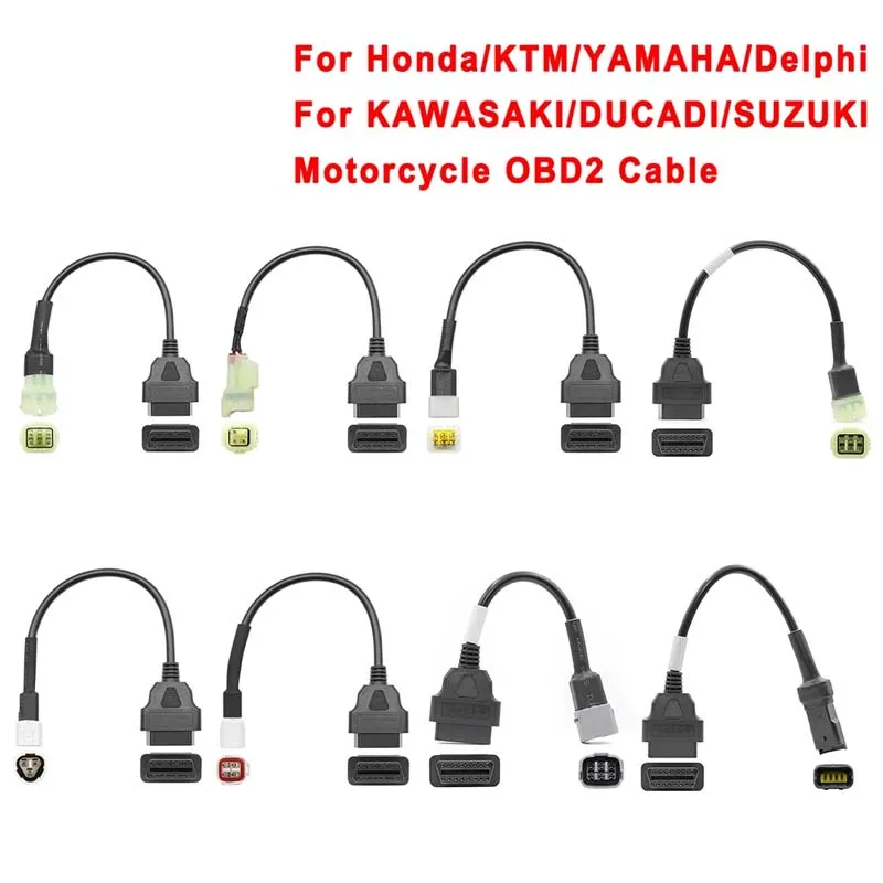 

Motorcycle OBD2 Connector Moto OBD Extension cable
