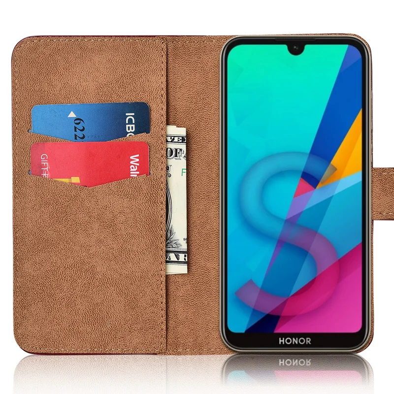 Милый чехол для Huawei Honor 8 S 5 71 дюйма бумажник с мультяшным рисунком