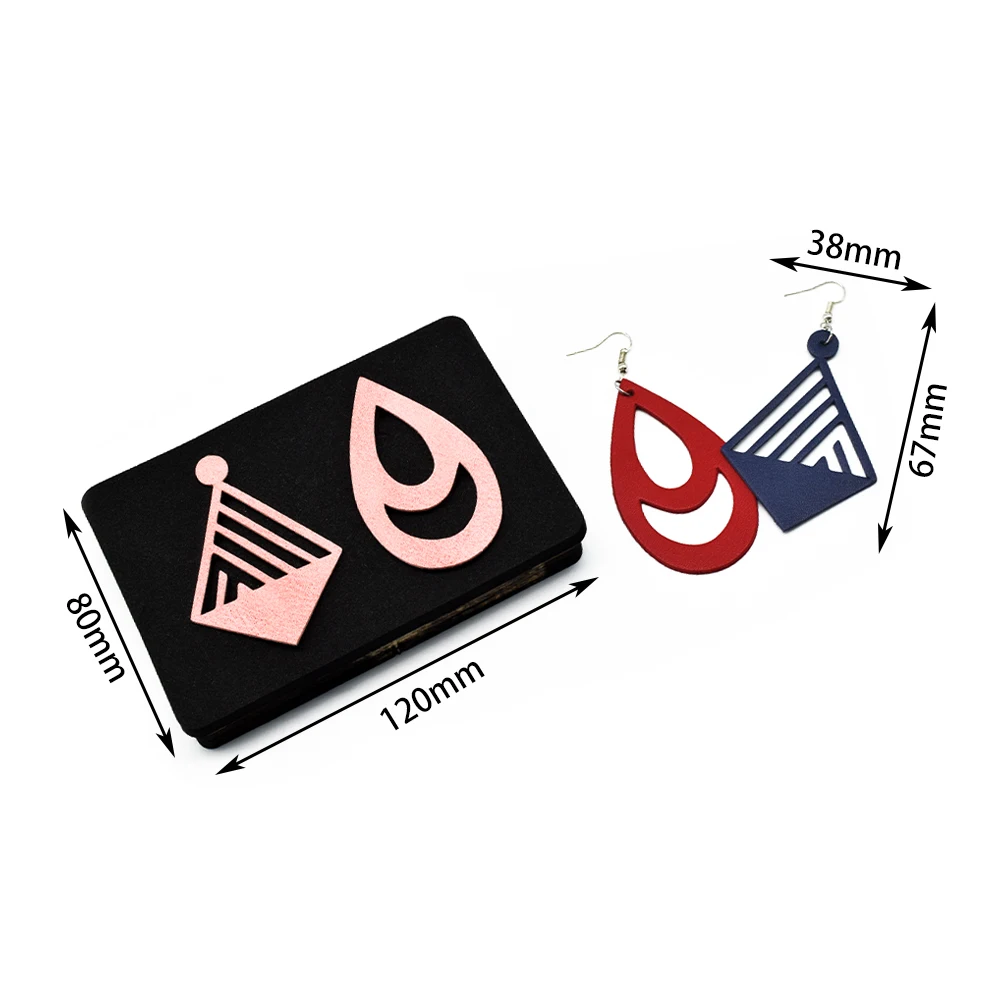 

Деревянные формы для высечки «сделай сам», новый дизайн, серьги, подвески, скрапбукинг, украшения, товары для Sizzix, машины для больших выстрел...