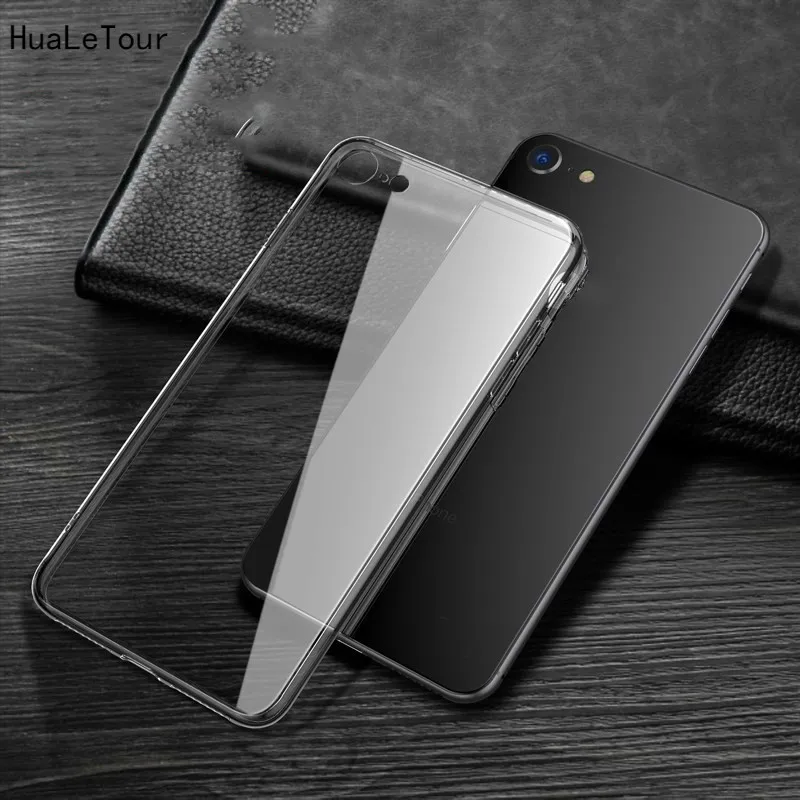 Мягкий силиконовый чехол для Apple IPhone SE 2020 4 7 дюйма супер прозрачный телефона