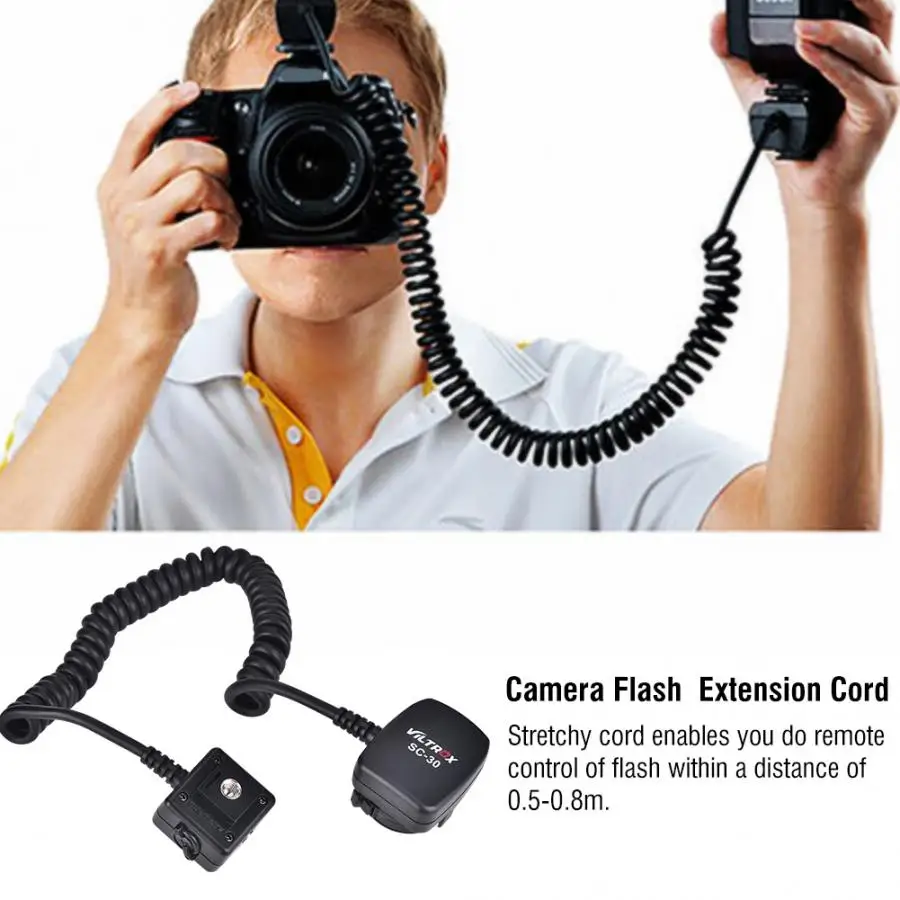 Viltrox SC 30 Off Камера удлинитель Кабель для Nikon фотографический аксессуар Bluetooth пульт