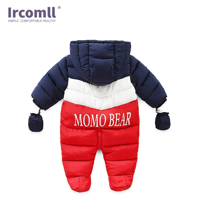 Комбинезон для новорожденных Ircomll флисовый комбинезон с подкладкой Осень-зима