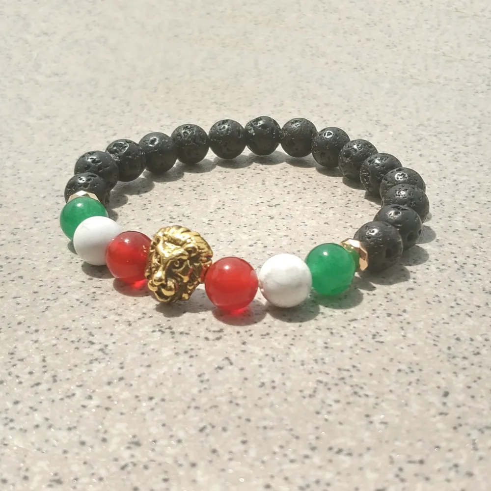 Бусины из черного лавового камня 8 мм 4 вида|Плетеные браслеты| |