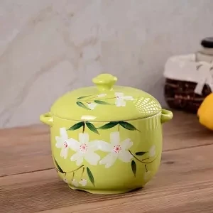 Керамическая кастрюля для супа керамическая плита кухонный горшок Горячая кастрюля кастрюли и сковородки набор Hogar Cocina кухонная посуда плита - Цвет: 2300ML