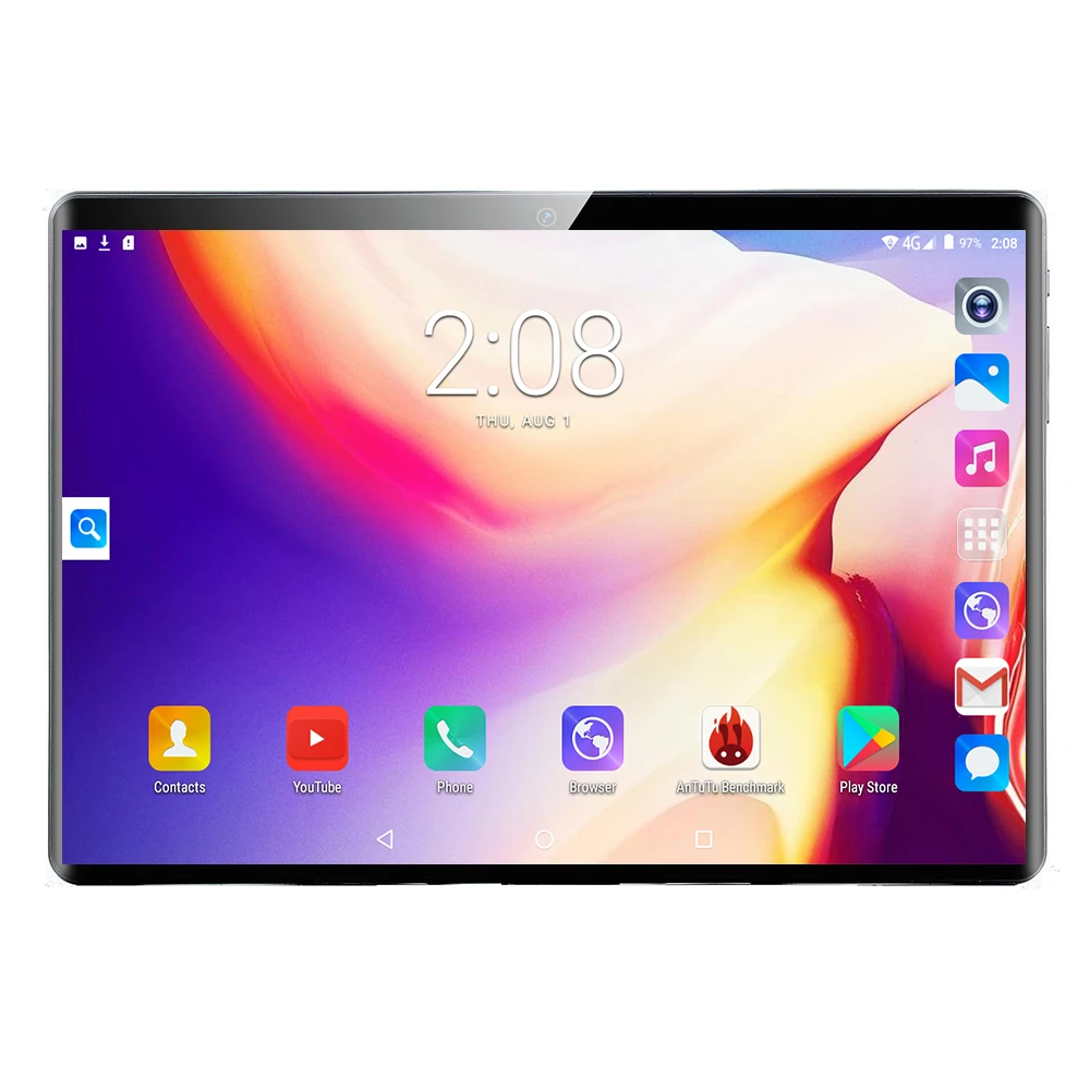 10 дюймов, 4G, LTE, четырехъядерный процессор, 1,5 ГБ ОЗУ, 32 Гб ПЗУ, android 10,1, планшетный ПК, 32 ГБ, 1280*800, ips, две камеры, Wifi, Bluetooth, A-GPS