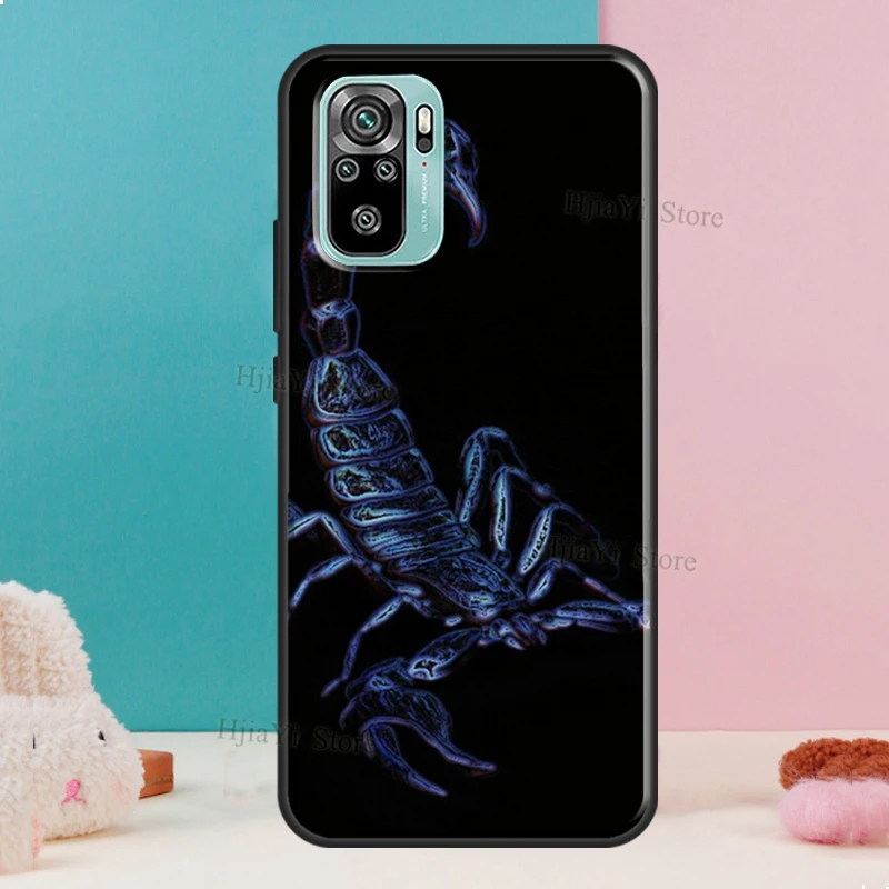 Чехол СКОРПИОН для Xiaomi Redmi Note 9 Pro 8T 9S Note8 Note10 чехол 9C 9T 9A K40|Бамперы| |